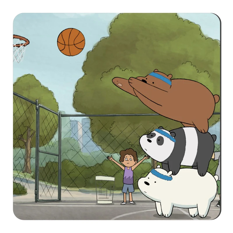 	 مگنت طرح انیمیشن خرسهای کله فندقی کد NIM2651