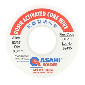 سیم لحیم آساهی مدل 0.3 میلی متر CF-10 وزن 100گرم