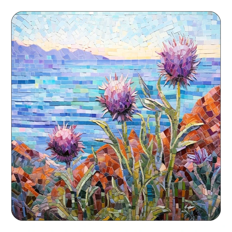 مگنت کاکتی طرح نقاشی رنگ روغن مدل mp69938