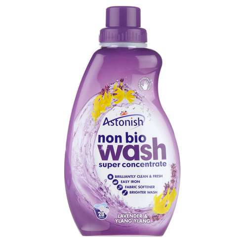 ژل ماشین لباسشویی استونیش سری Non Bio مدل Lavender حجم 840 میلی لیتر