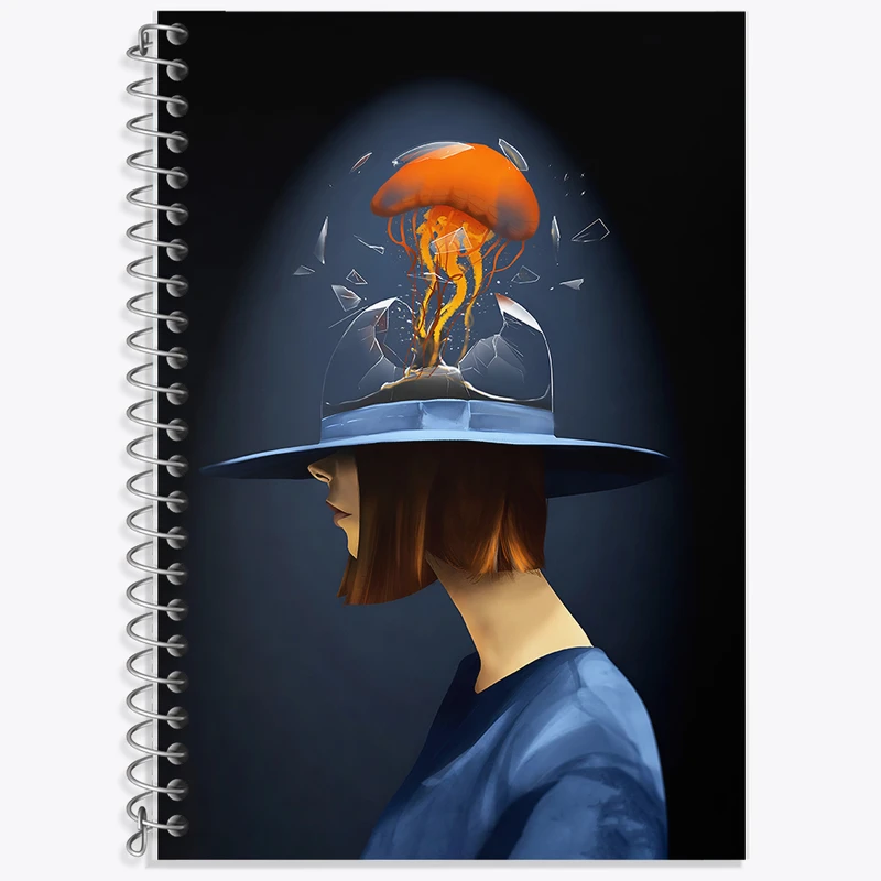 دفتر نت موسیقی 50 برگ خندالو طرح مفهومی کد F5150