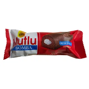 کاپ کیک براونی با مغزی وانیل بنیس - 50 گرم بسته 24 عددی
