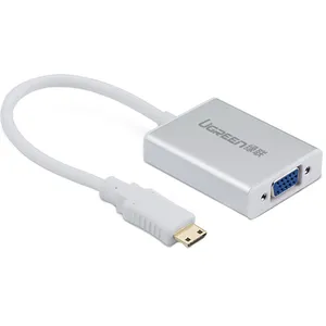 Ugreen 40217 mini HDMI To VGA and 3.5mm Audio Converter