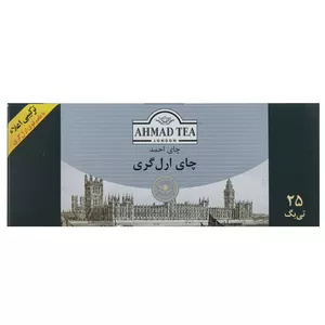 چای کیسه ای احمد مدل Earl Gray بسته 25 عددی