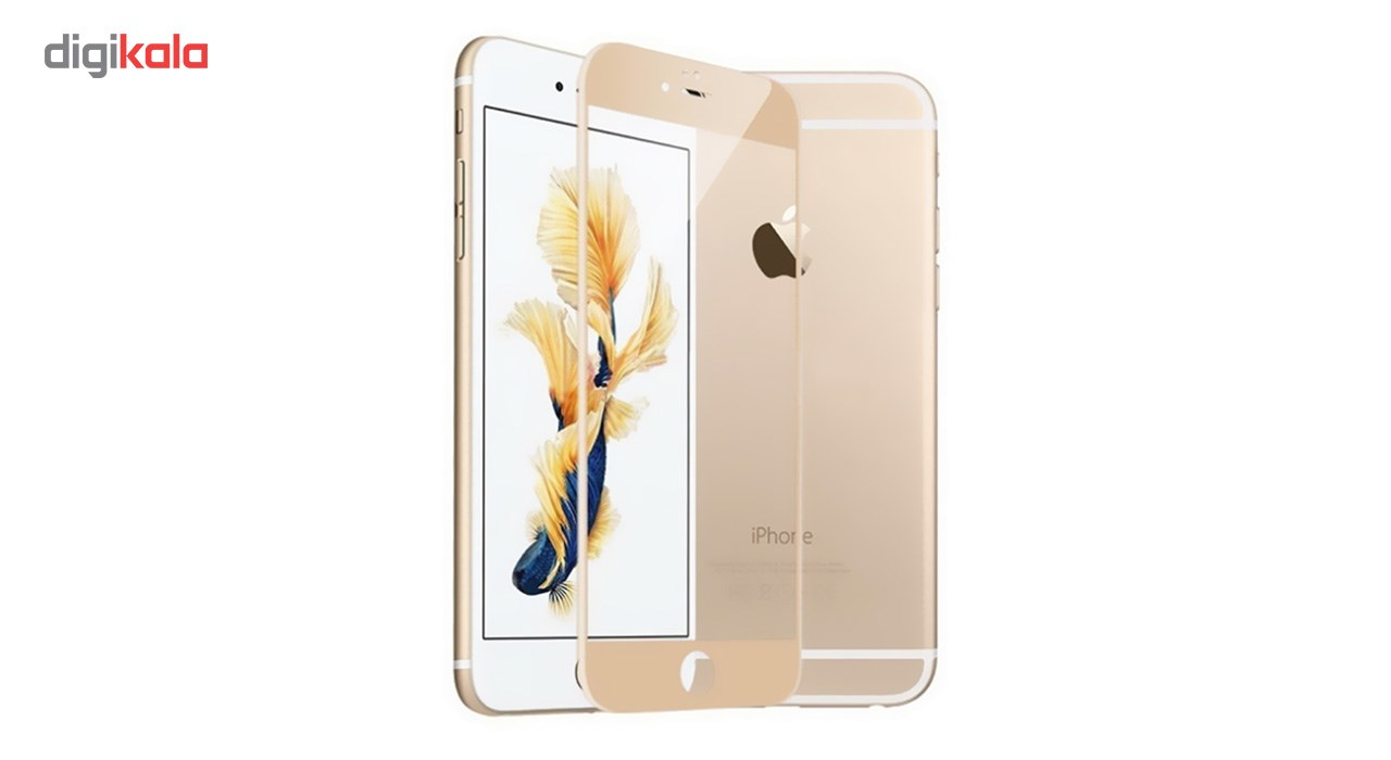 محافظ صفحه نمایش شیشه ای کوالا مدل Full Cover مناسب برای گوشی موبایل اپل آیفون7 Plus
