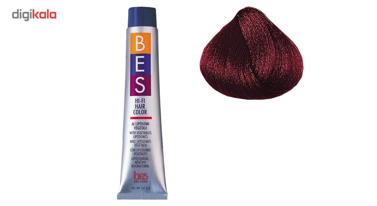 رنگ موی بس سری Violet مدل Dark Red Violet Brown شماره 6.62 -  - 2