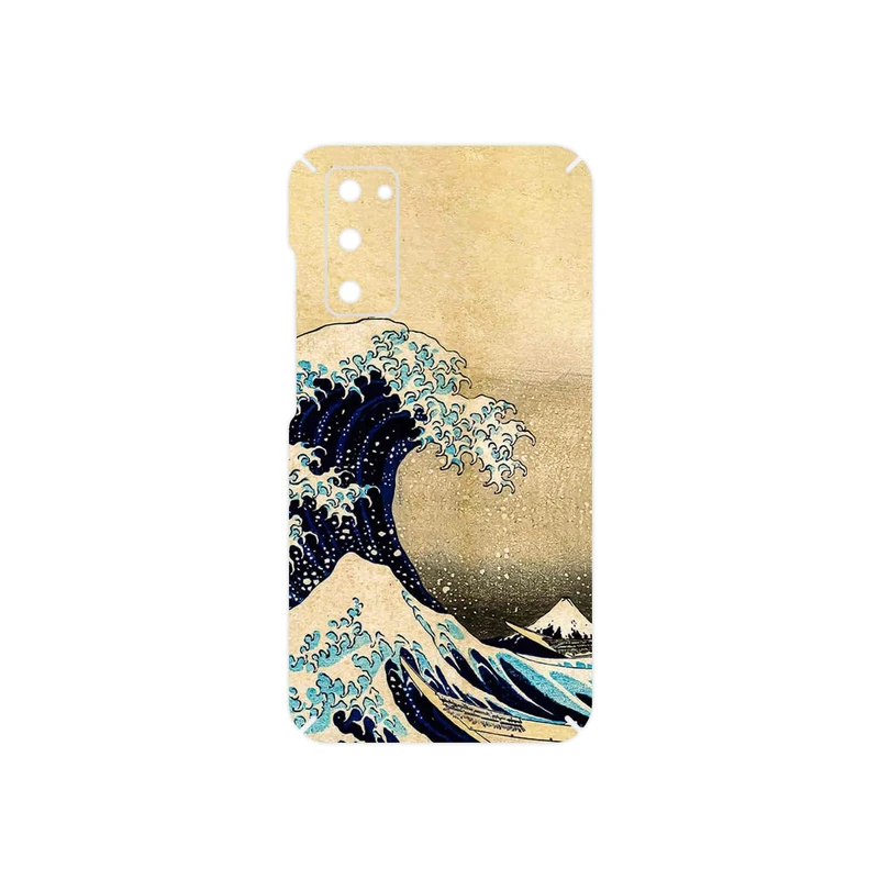 برچسب پوششی ماهوت مدل The Great Wave off Kanagawa of Hokusai مناسب برای گوشی موبایل سامسونگ Galaxy S20 FE