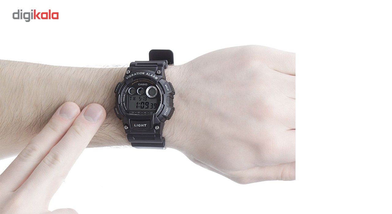 ساعت مچی دیجیتالی مردانه کاسیو مدل W-735H-1AVDF -  - 3