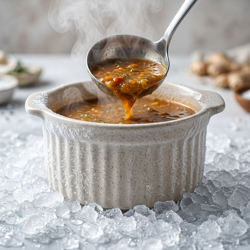ظرف سرو مدل سوپ خوری کد 1020