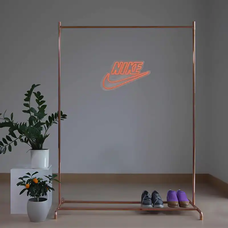 چراغ دیواری نئون دیزاین طرح Nike-Text_ORG