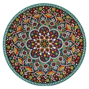 بشقاب میناکاری کد 30 