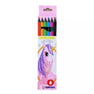 مداد رنگی 6 رنگ مدل یونیکورن 1