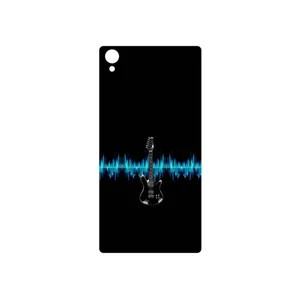 MAHOOT Electric Guitar Cover Sticker for Sony Xperia Z1