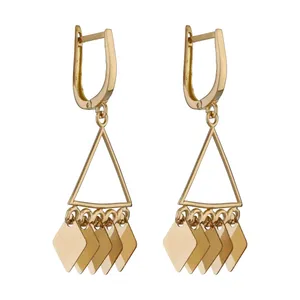 گوشواره طلا 18 عیار زنانه مایا ماهک مدل ME1158