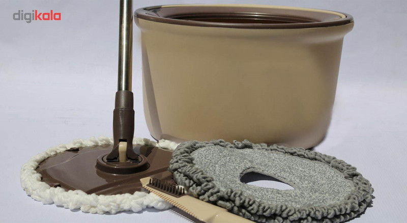 سطل و زمین شوی چرخشی هوم جوی مدل M7