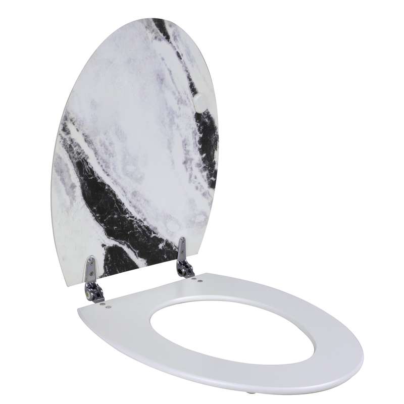 در توالت فرنگی مدل سنگ کوارتز بیضی پاندا