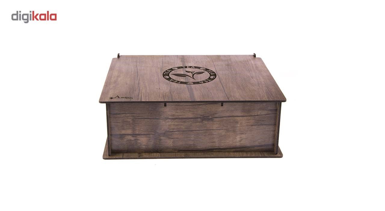 جعبه چای کیسه ای آمیتیس وود مدل Tea کد 229 main 1 1