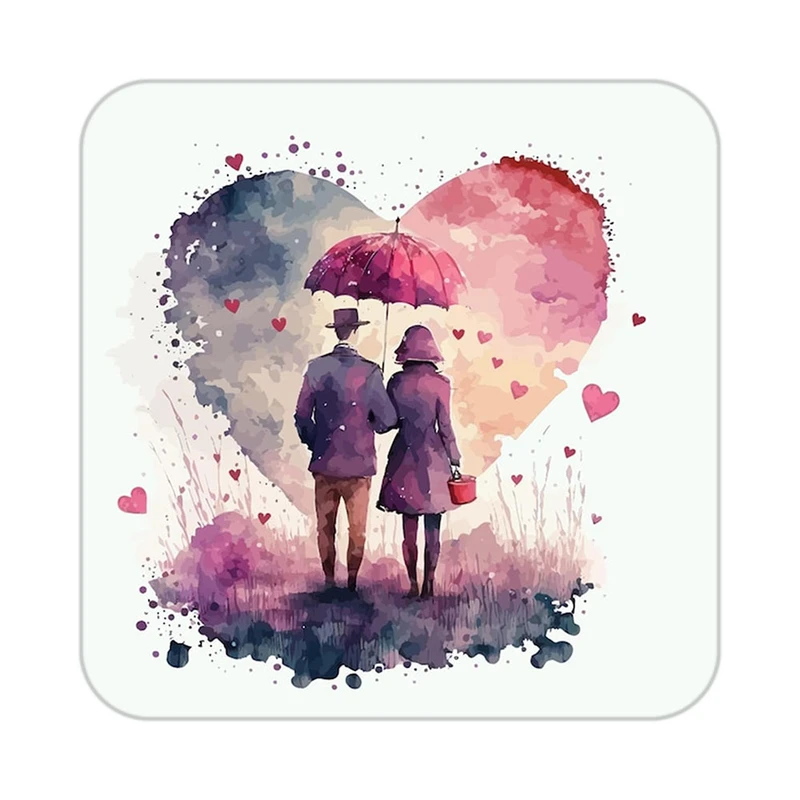 زیر لیوانی کاکتی مدل عاشقانه کد mp11248