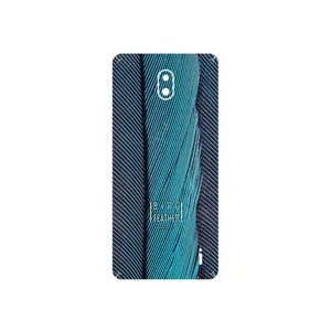 MAHOOT Turquoise feathers Cover Sticker for Nokia 1 Plus