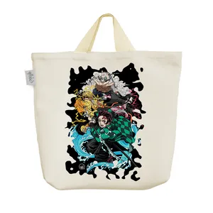 ساک خرید خندالو مدل انیمه شیطان کش کد 5352