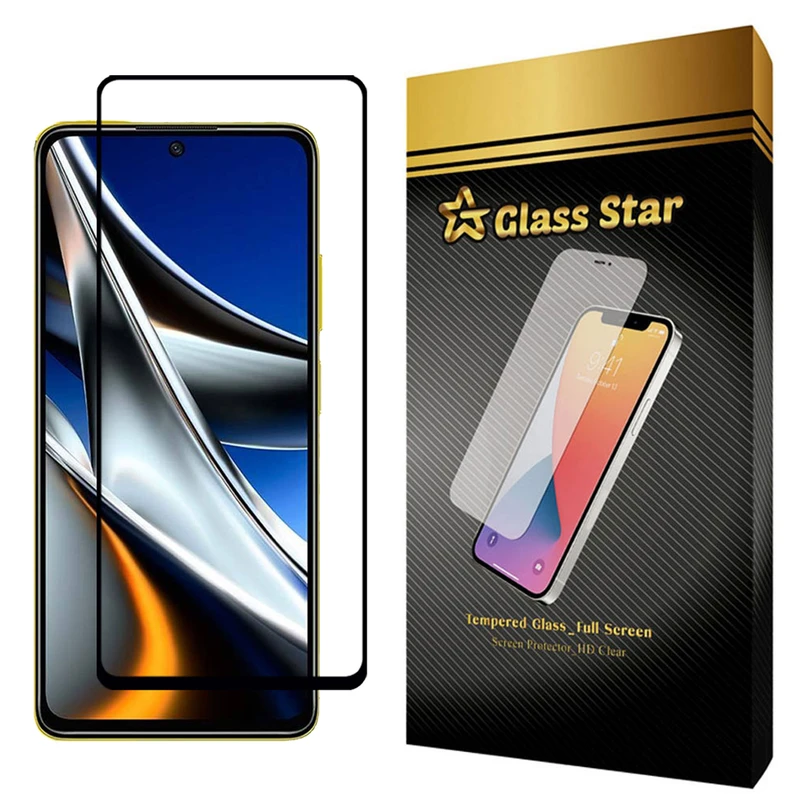 محافظ صفحه نمایش سرامیکی گلس استار مدل CRGA-Glass مناسب برای گوشی موبایل شیائومی Poco X4 Pro 5G