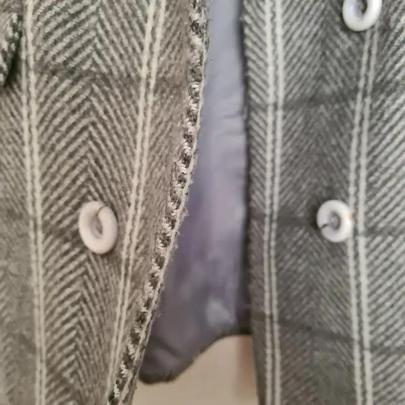 پالتو زنانه مدل کتی چهارخانه