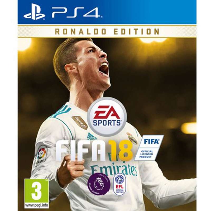 بازی Fifa 18 Ronaldo Edition مخصوص PS4 بازی Fifa 18 Ronaldo Edition مخصوص PS4
