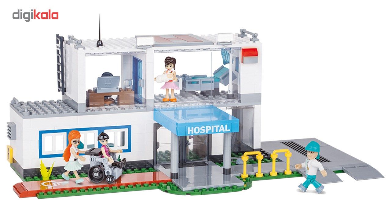ساختنی کوبی مدل Action Town - Hospital -