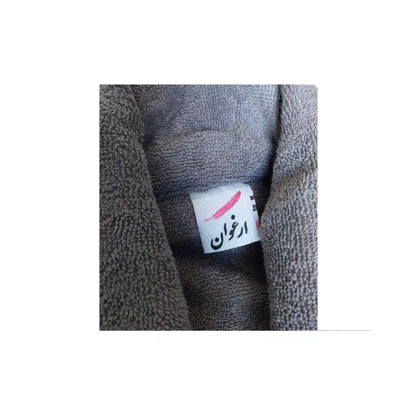 حوله پالتویی ارغوان مدل گلدوزی سایز 125