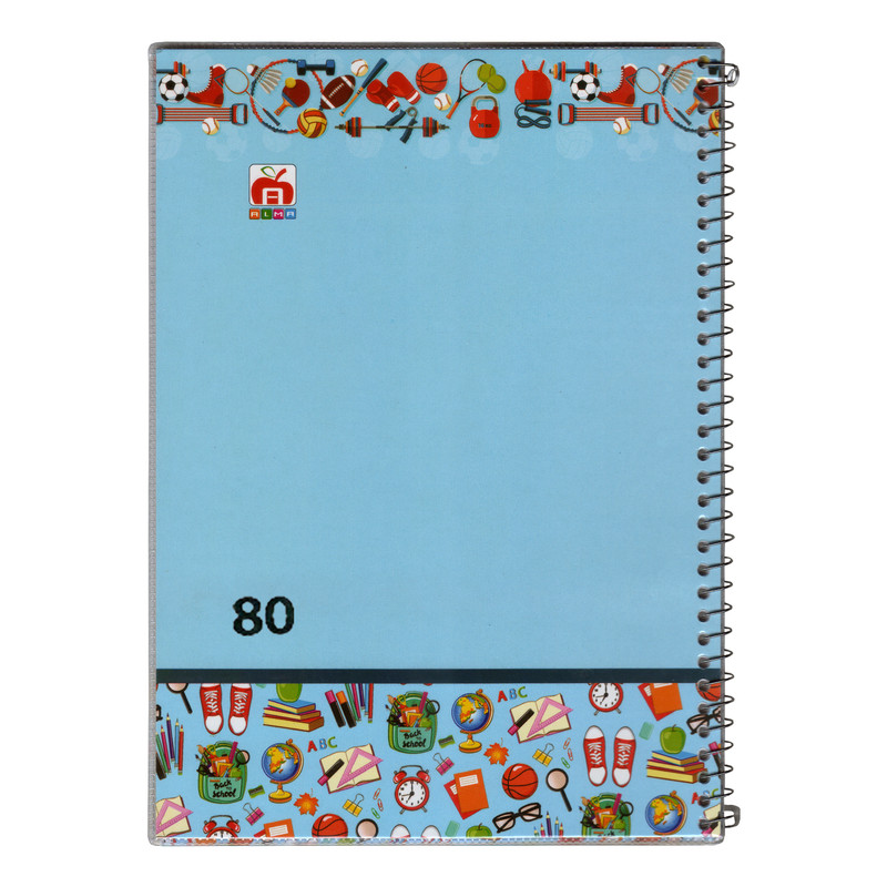 دفتر 80 برگ الما کد 78859