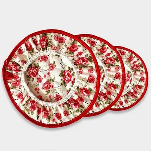 ست دمکنی 3 تکه طرح فلاور کد 59