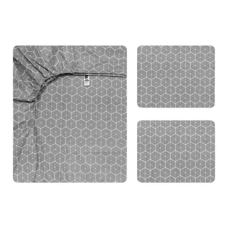 سرویس ملحفه 2 نفره 3 تکه آدنو مدل نریمان کد IR196