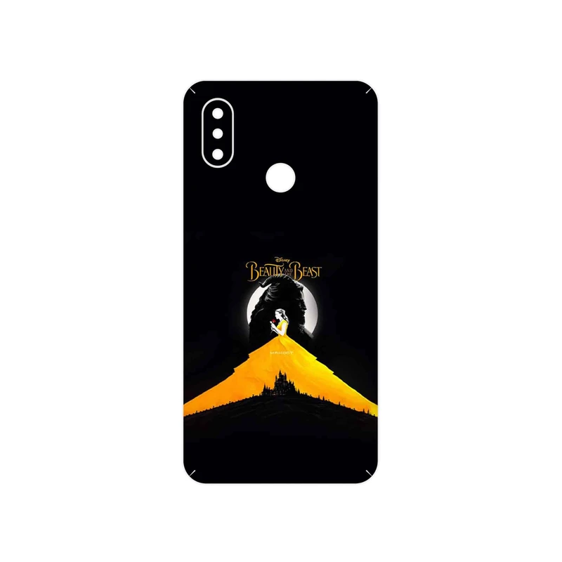 برچسب پوششی ماهوت مدل Beauty and the Beast مناسب برای گوشی موبایل شیائومی Mi 8