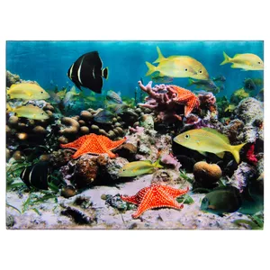 فرش ماشینی جانگل مدل Aquarium کد 3D-L3