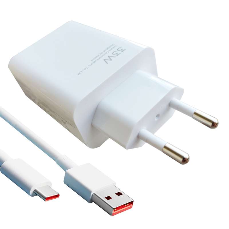 شارژر دیواری شیائومی مدل NOTE 10 PRO (33واتی) به همراه کابل تبدیل USB-C شارژر دیواری شیائومی مدل NOTE 10 PRO (33واتی) به همراه کابل تبدیل USB-C