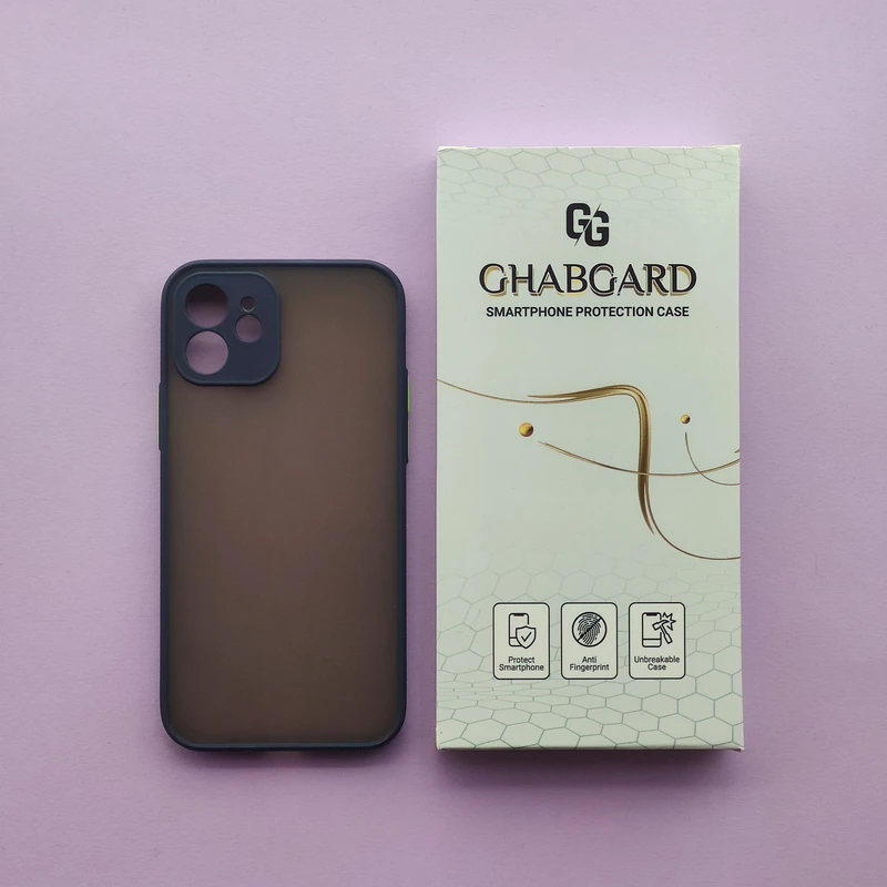 کاور قاب گارد مدل دور ژله ای طلقی ساده مناسب برای گوشی موبایل اپل iPhone 12