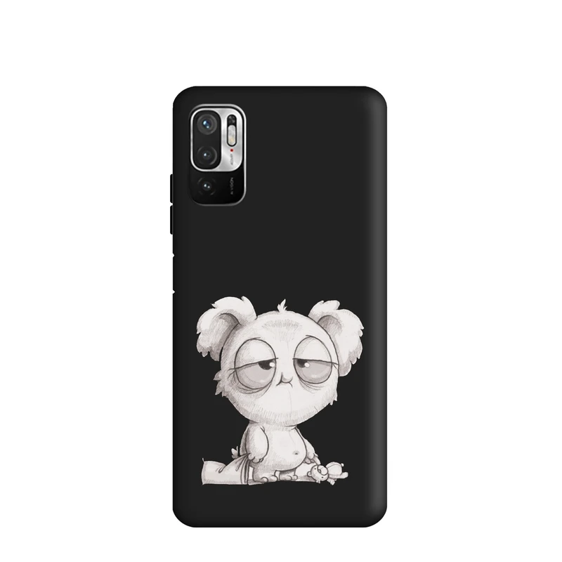 کاور طرح خرس خسته کد y9333 مناسب برای گوشی موبایل شیائومی Redmi Note 10 5G