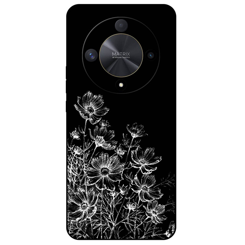 کاور مگافون طرح گل مدل 7274 مناسب برای گوشی موبایل آنر X9B