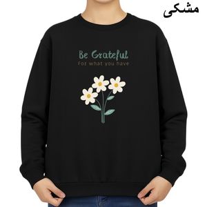 سویشرت زنانه مدل شکرگزار