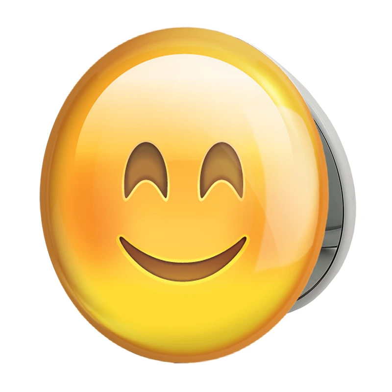 آینه جیبی خندالو طرح ایموجی Emoji مدل تاشو کد 1302 