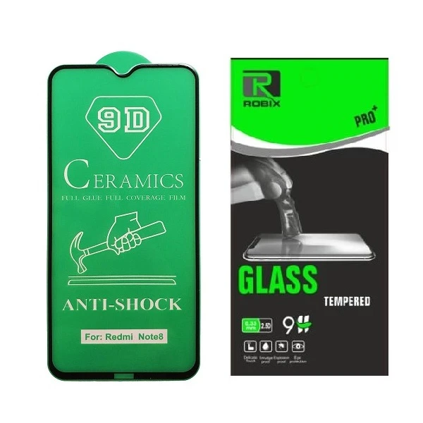 محافظ صفحه نمایش روبیکس مدل CR-Note8مناسب برای گوشی موبایل شیائومی Redmi Note 8 بسته 2عددی