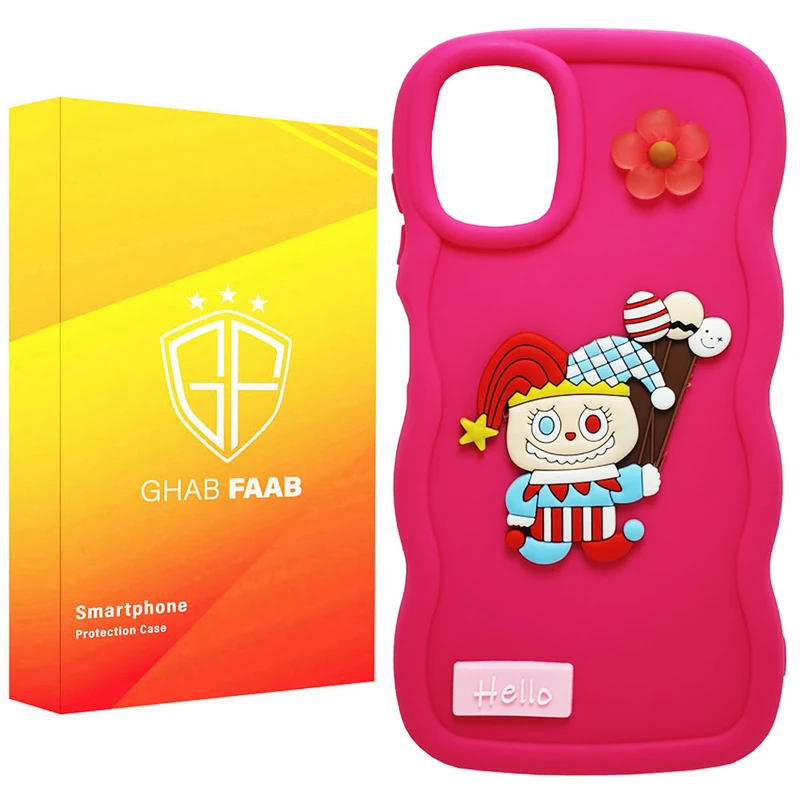 کاور قاب فاب مدل لبوبو طرح دخترانه مناسب برای گوشی موبایل سامسونگ Galaxy A06 / Galaxy A06 5G