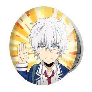 آینه جیبی خندالو طرح کیویا انیمه نانای بی استعداد مدل تاشو کد 23783 