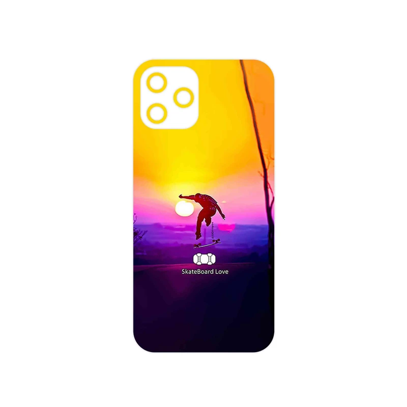 برچسب پوششی ماهوت مدل Skateboard مناسب برای گوشی موبایل اپل iPhone 12 Pro