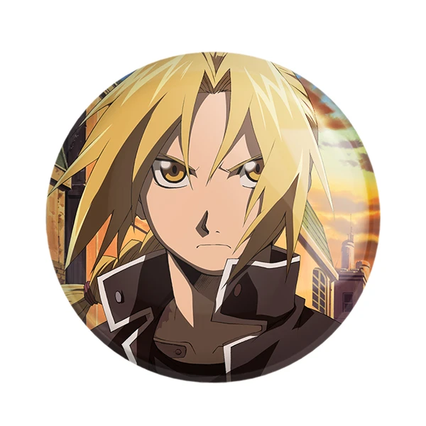 مگنت خندالو طرح ادوارد و موستانگ انیمه کیمیاگر تمام فلزی Fullmetal Alchemist کد 12677