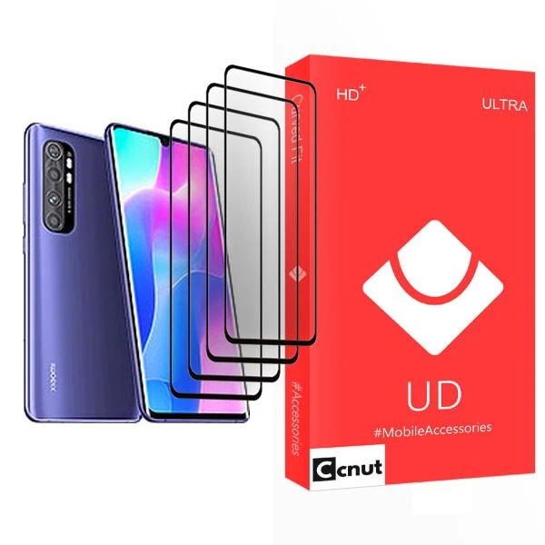 محافظ صفحه نمایش کوکونات مدل UD Ultra MIX004 مناسب برای گوشی موبایل شیائومی Mi Note 10 Lite بسته چهار عددی