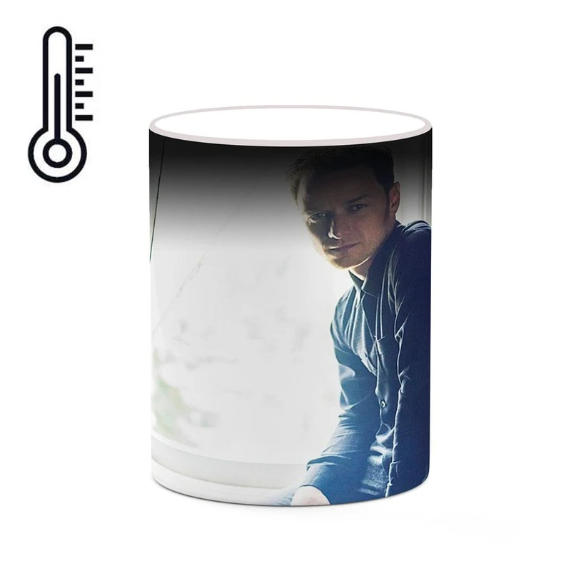 ماگ حرارتی کاکتی طرح James McAvoy مدل mgh26160