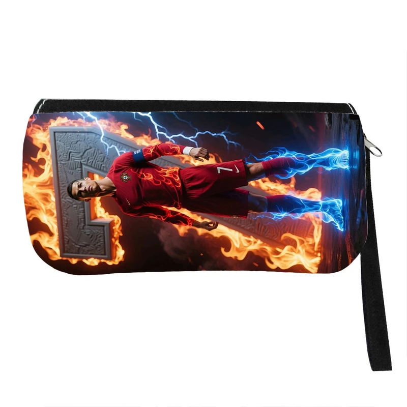 جامدادی پاد آفرین مدل فانتزی طرح فوتبالی رونالدو کد p1223