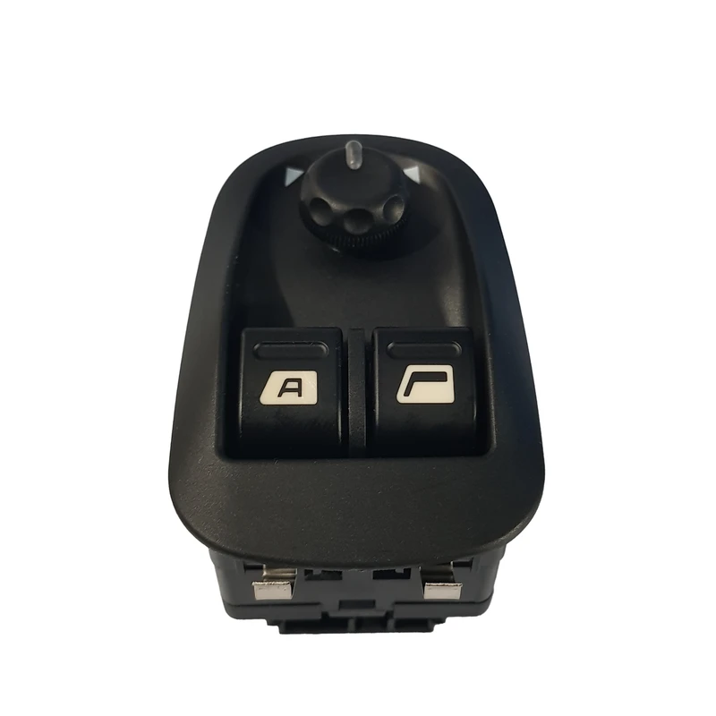 کلید شیشه بالابر هیرکان پارت مدل دو سوکت اتوماتیک کد bbz-665 مناسب برای پژو 206 تیپ 5