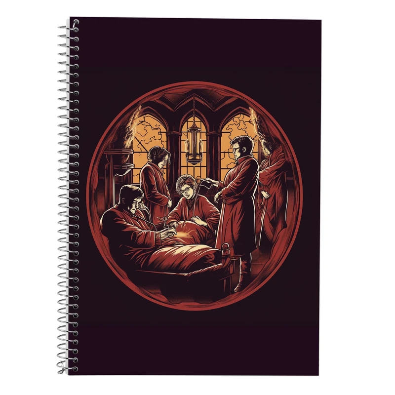 دفتر لغت 50 برگ مدوپد طرح هری پاتر harrypotter کد DF10225